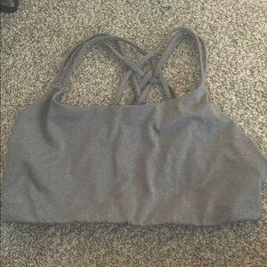 Athleta Gray Sports Bra